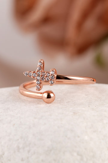 Wanderlust Rose Gold Ring