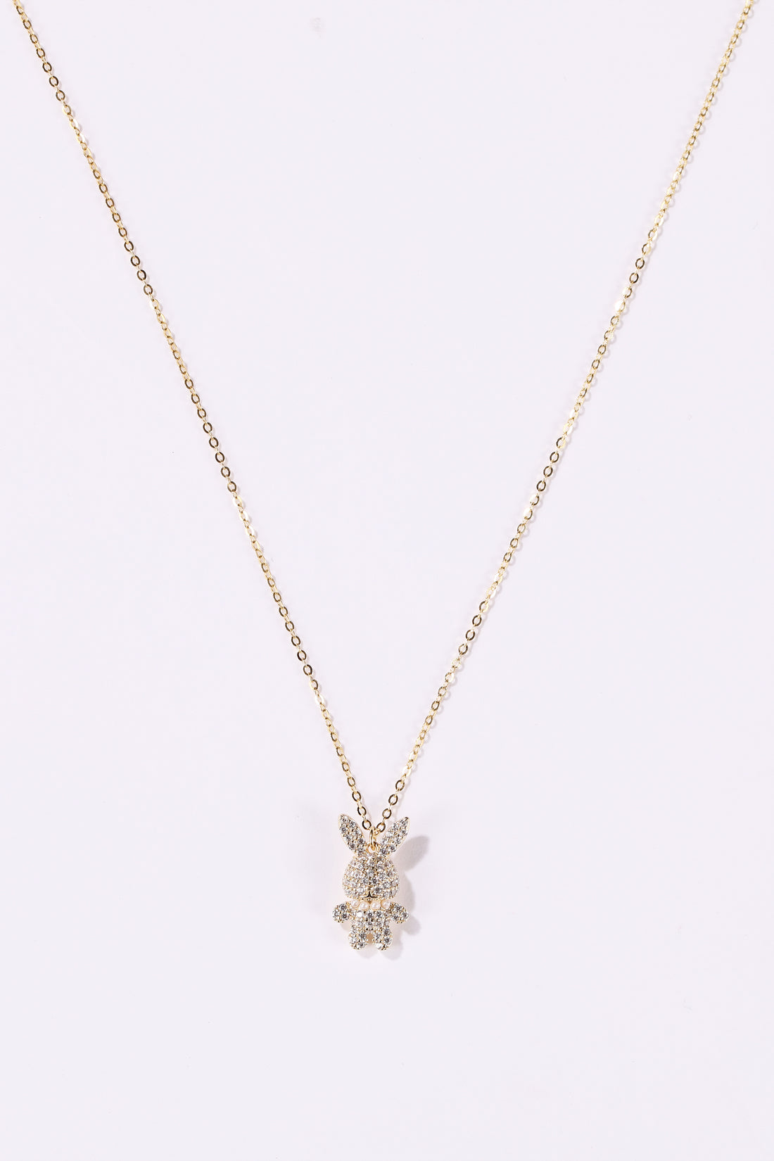 Golden Winnie Bear Pendant