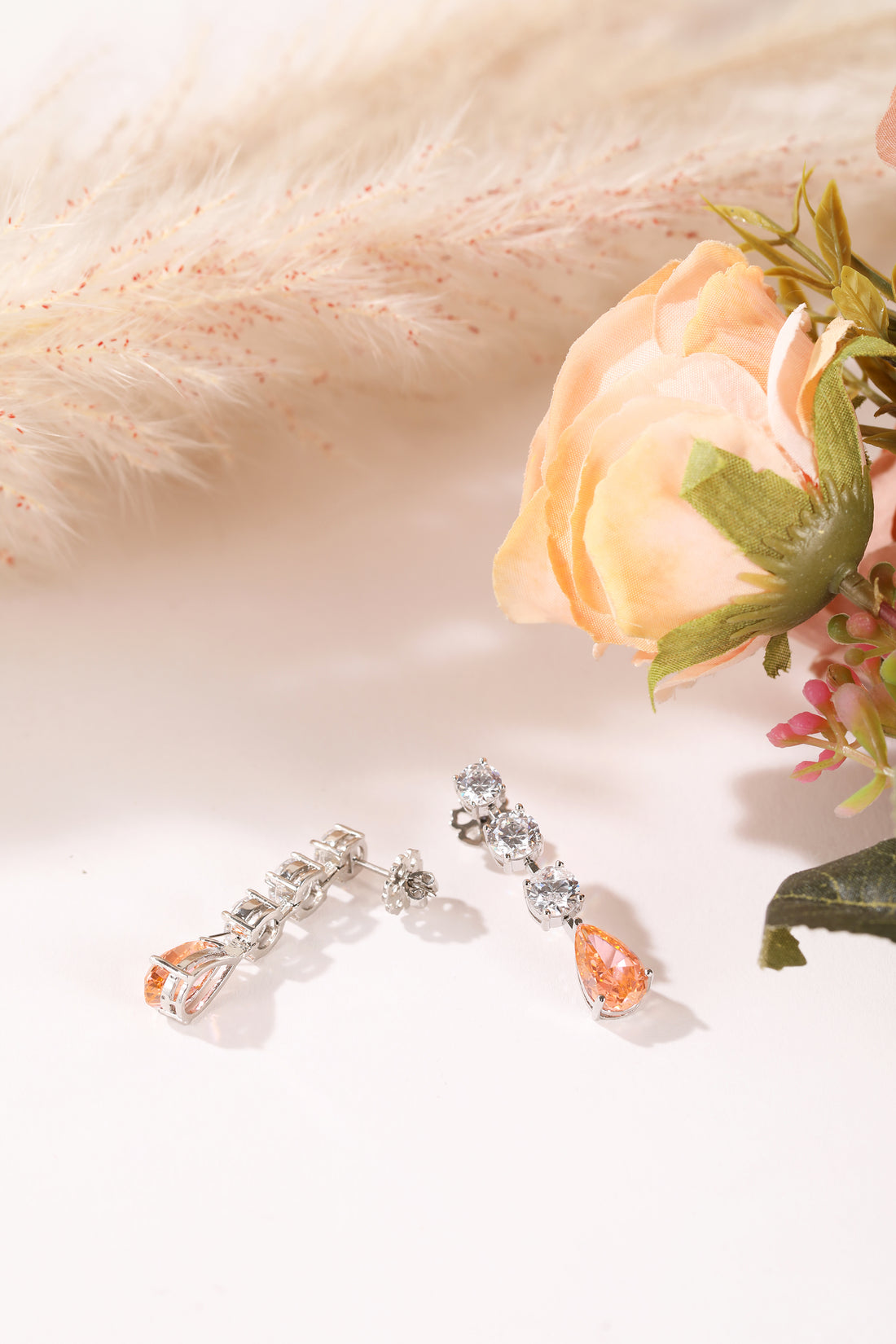 Trilogy Morganite Dangler Earring