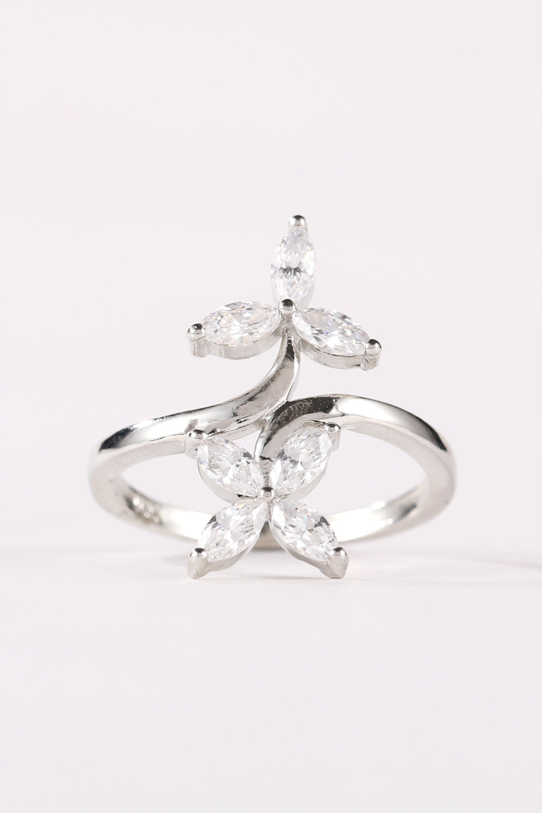 Olive Crystal Ring