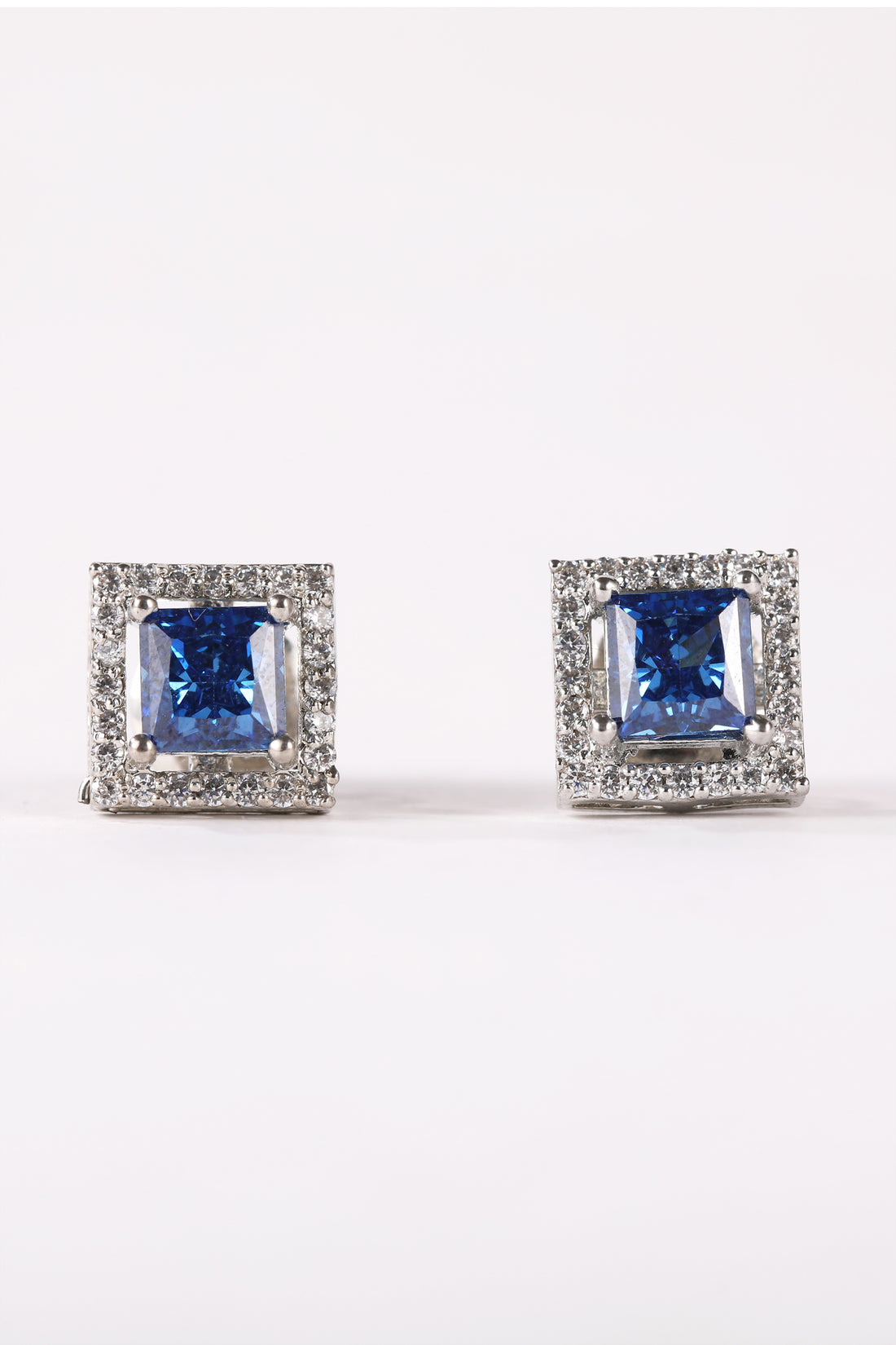 Blue Fire Stud Earring