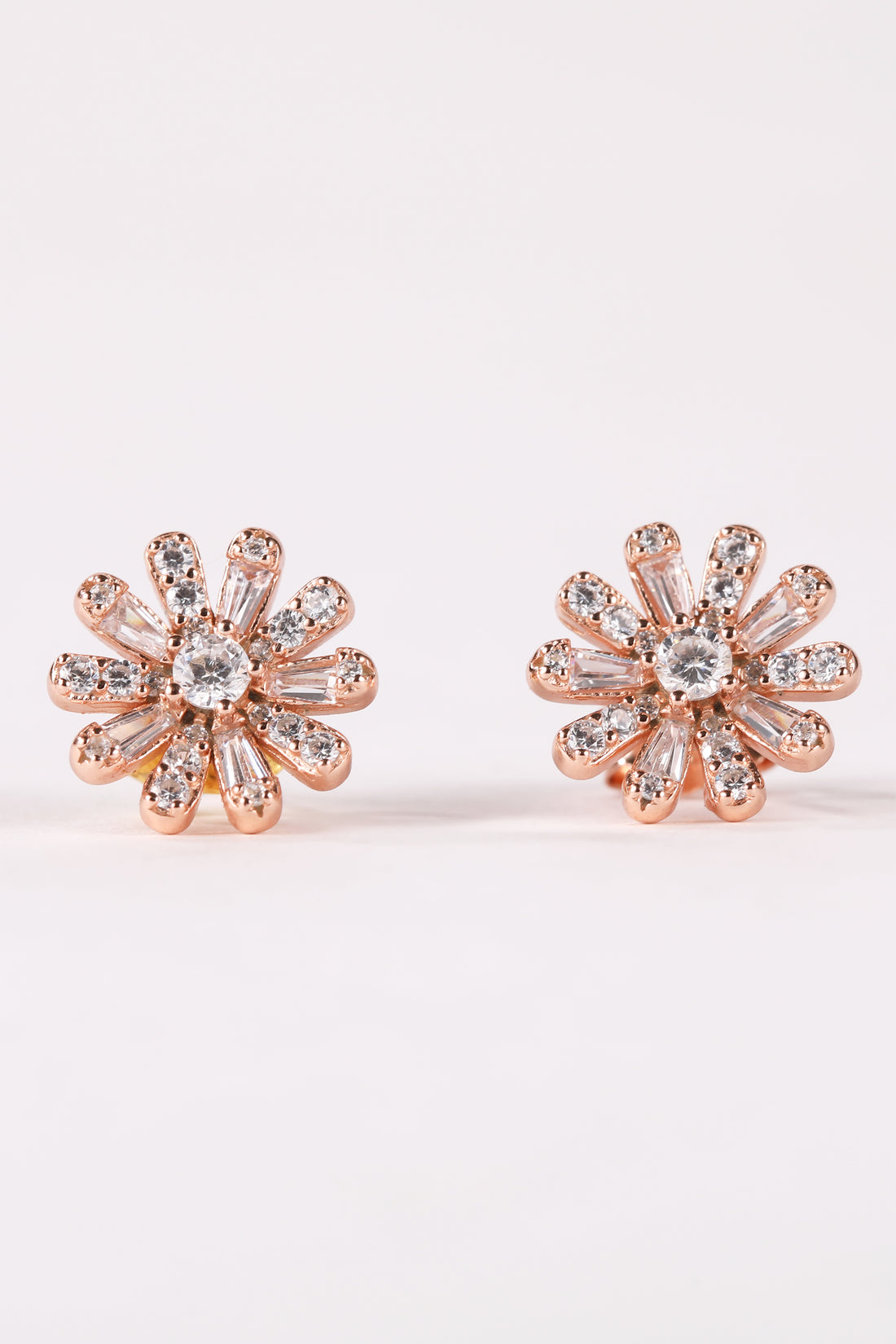 Rosy Petal Stud Earring