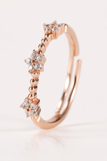 Rose Bud Adjustable Ring