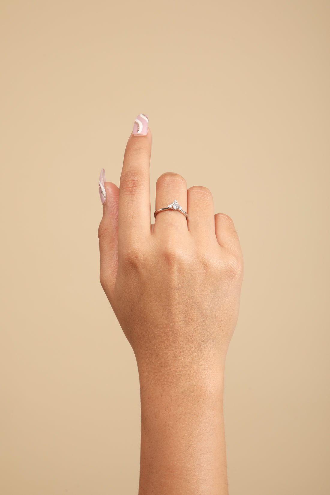 Tiara Silver Ring
