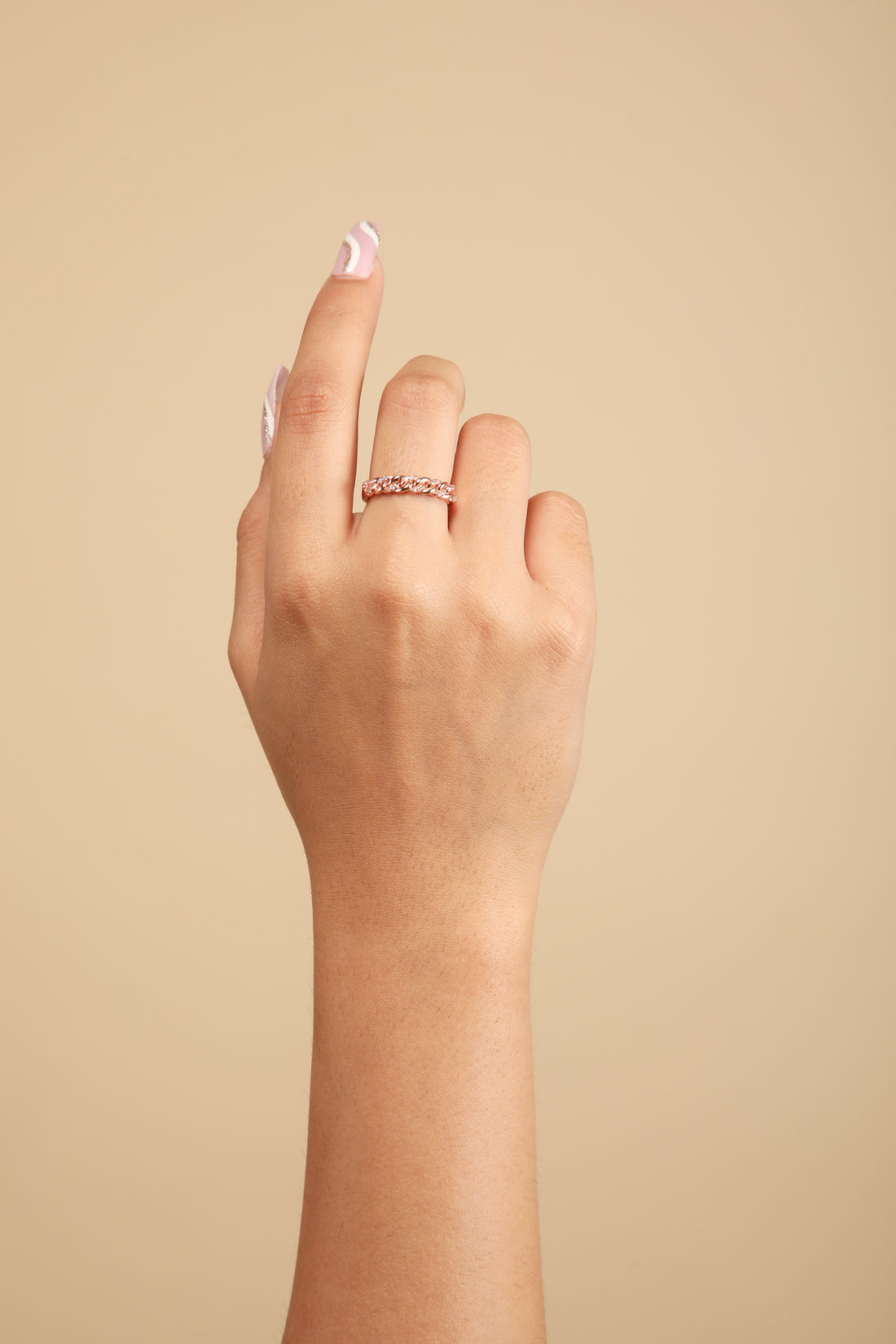 Bold and Beautiful Link Ring