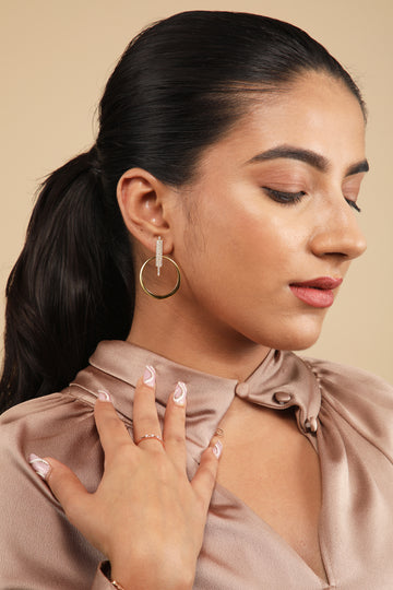 Gala Affair Gold Earring