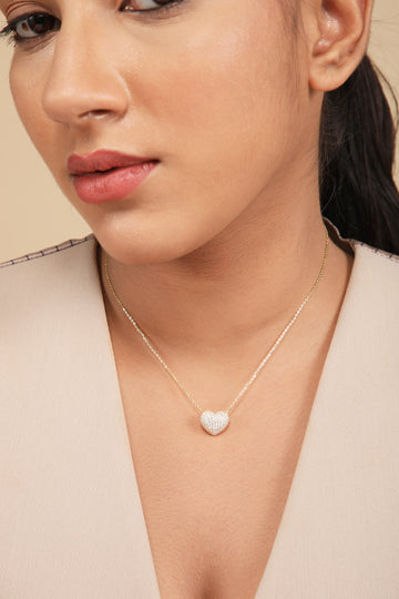 Golden Love Affair Pendant