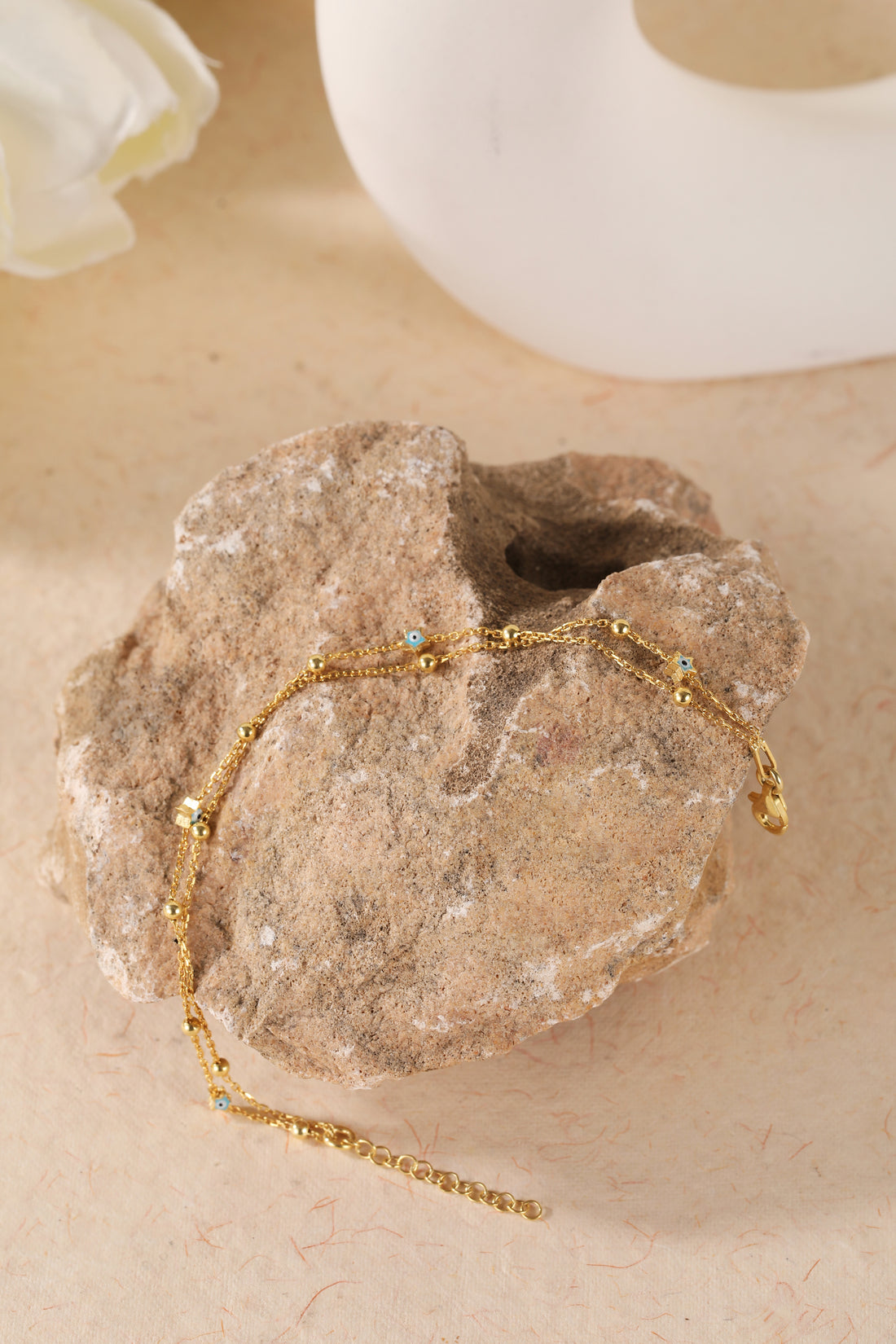 Starry Eye Gold Evil Eye Bracelet