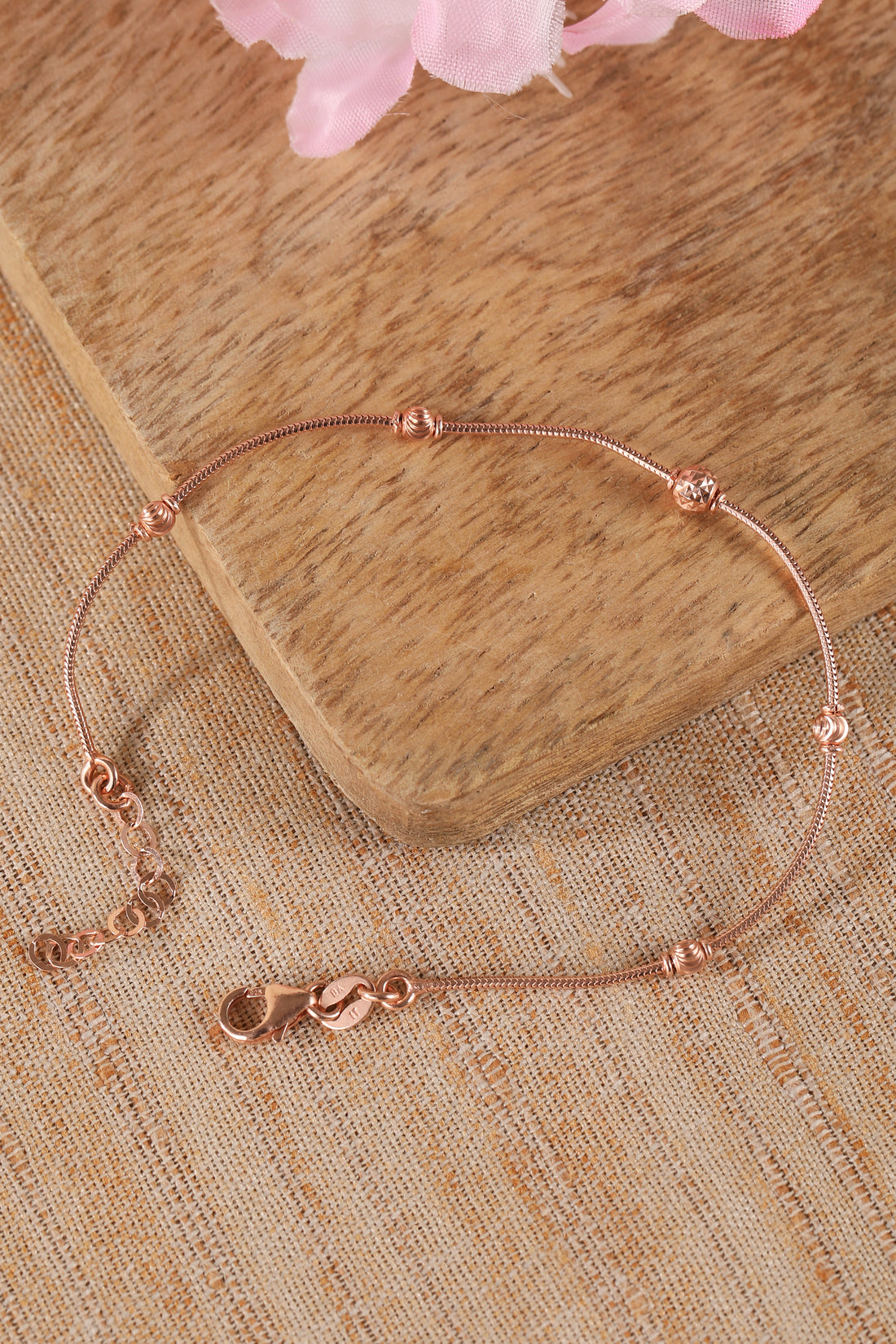 Whimsy Dots Rose Gold Bracelet