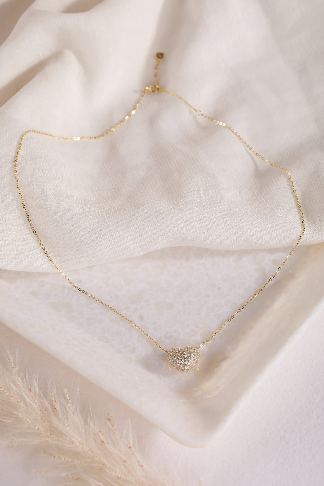 Golden Love Affair Pendant