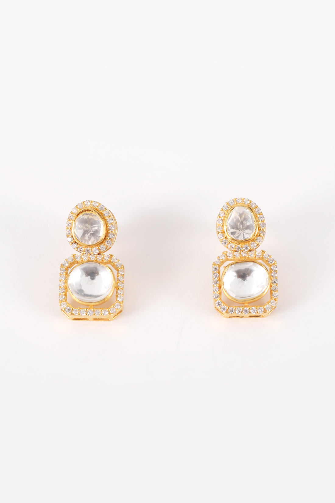 Zarin Gold Drop Earring