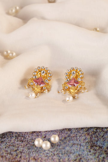 Avni Pink Earring
