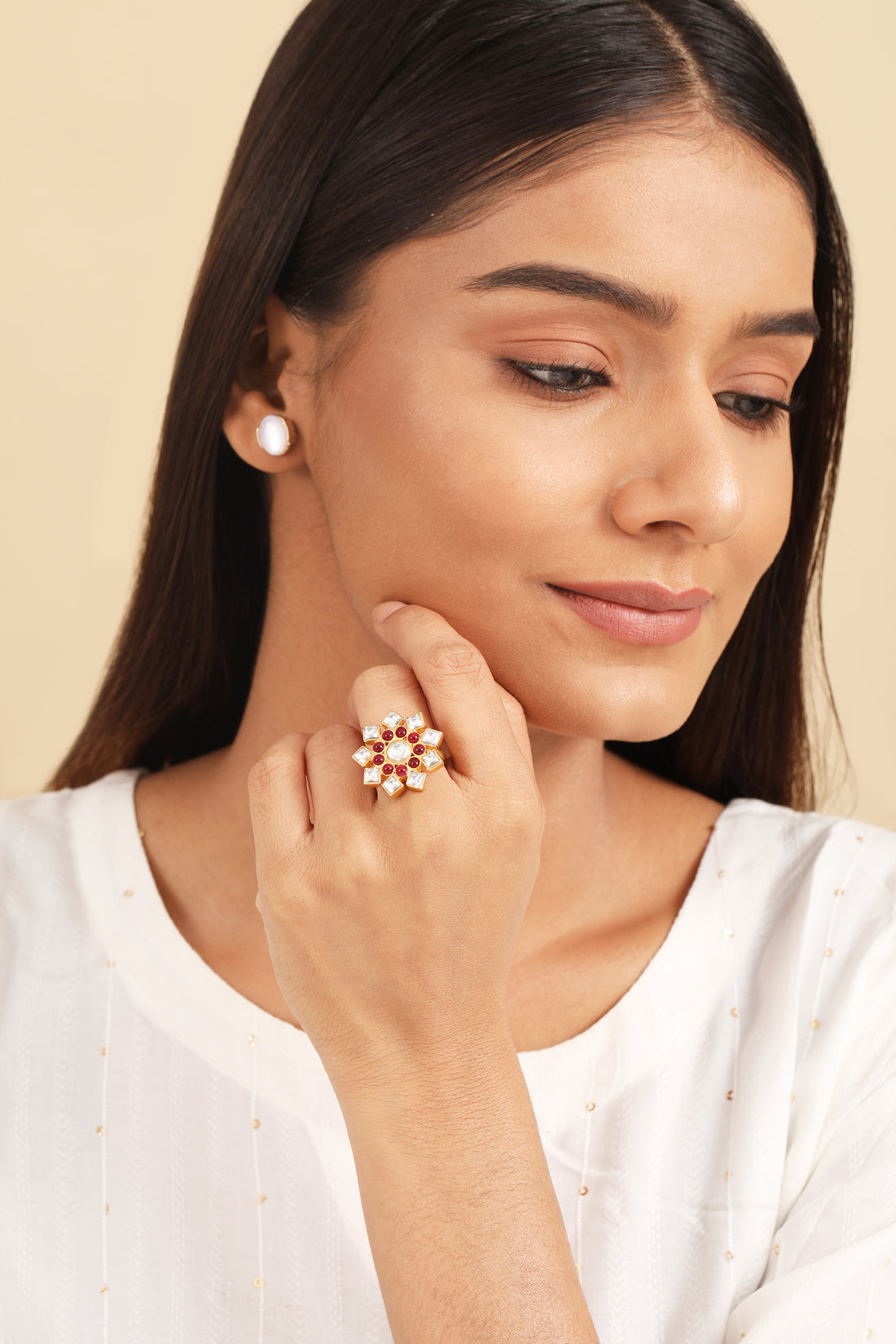 Tarika Flower Ring