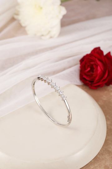 Starry Trinket Openable Silver Bracelet