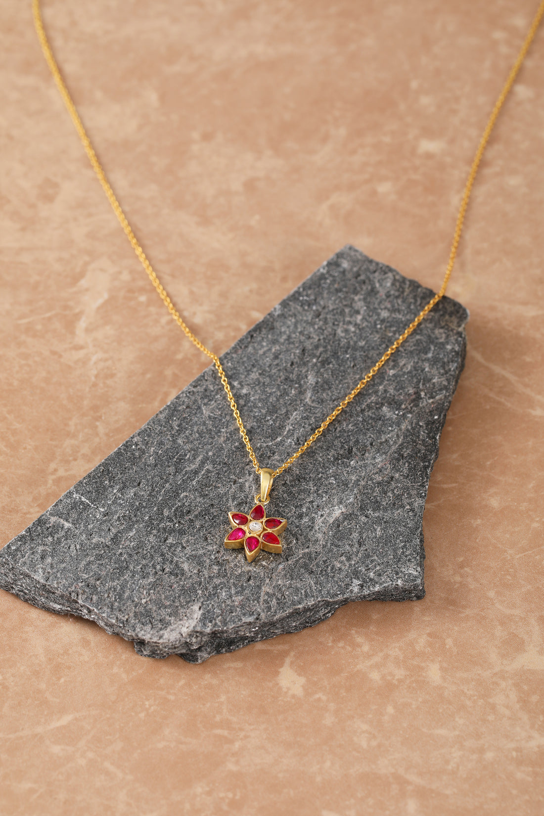 Kavya Floral Pendant
