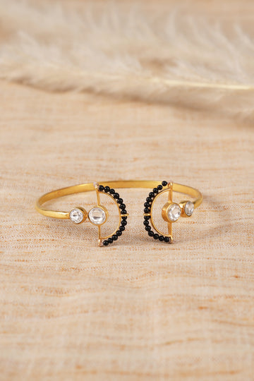 Mangalsutra Open Silver Bracelet