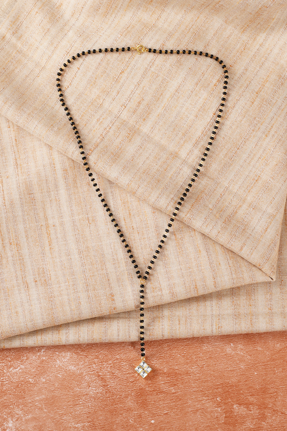 Soulful Knot Silver Mangalsutra