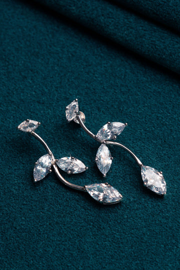 Silver Vines Earring