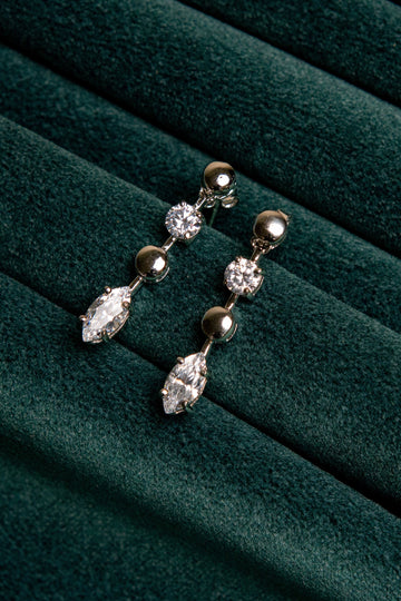 Silver Strike Earring