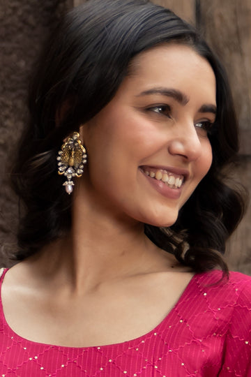 Mor- Handcrafted Earring