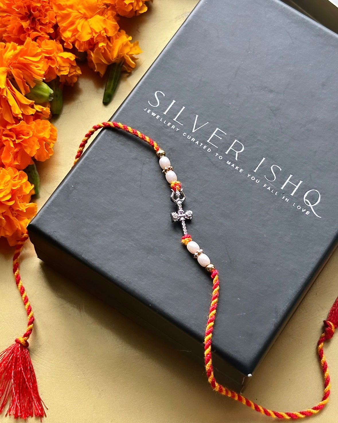 Style in ethnic this Rakshabandhan with 925 Sterling Silver Accessories