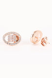 Oval Obsession Rose Gold Earring