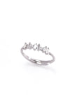 Anna Asymmetrical Silver Ring