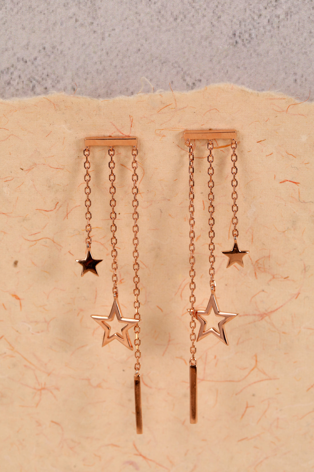 Triple Starlight Earring