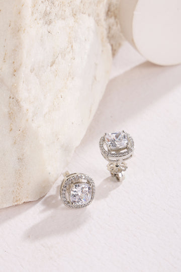 Halo cushion cuff studs