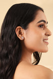 Rosy Petal Stud Earring