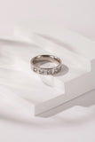 Eternal Harmony Silver Men Ring Band- Valentine Special