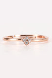 Twinkle Twins Stack Ring