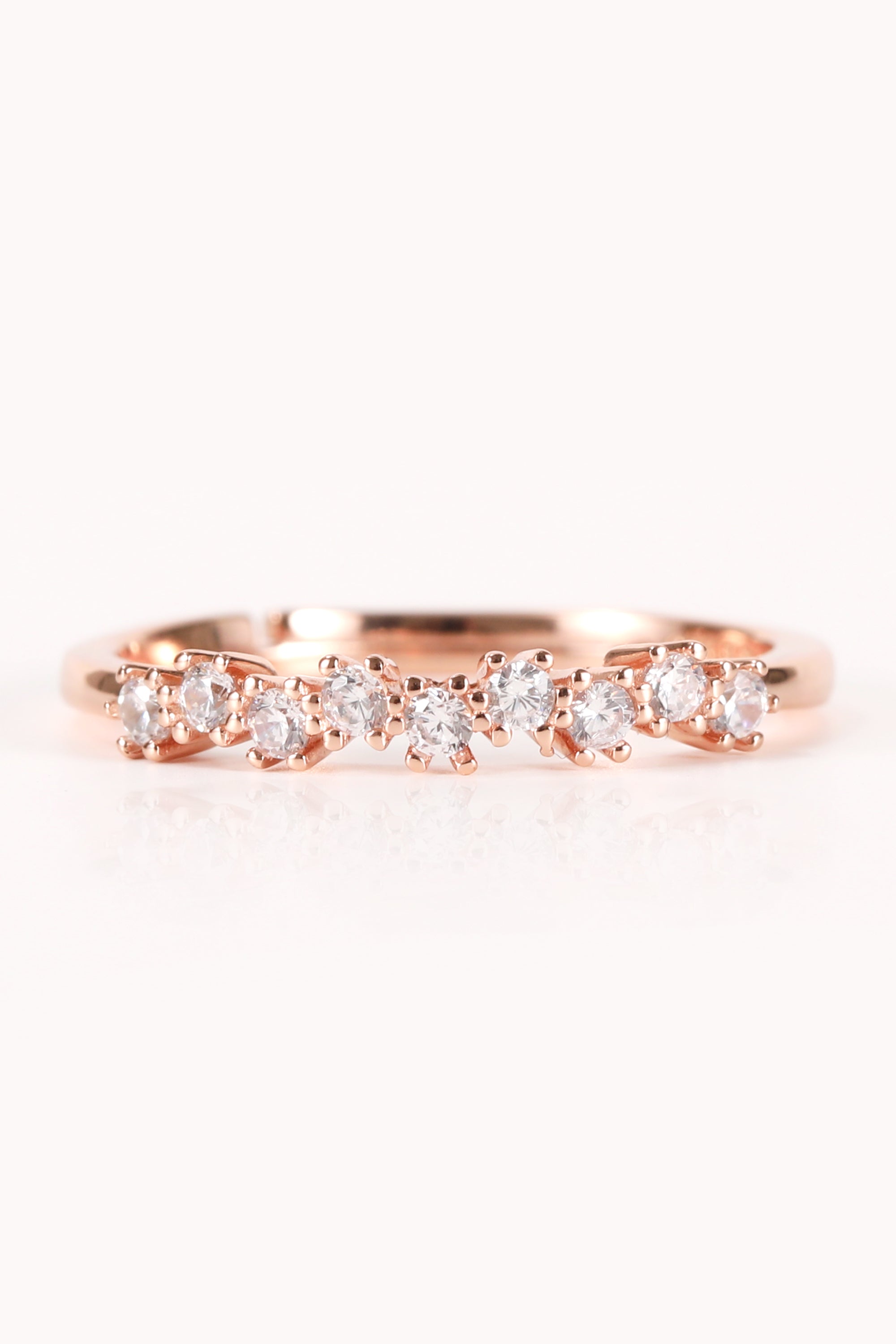 Twinkle Twins Stack Ring