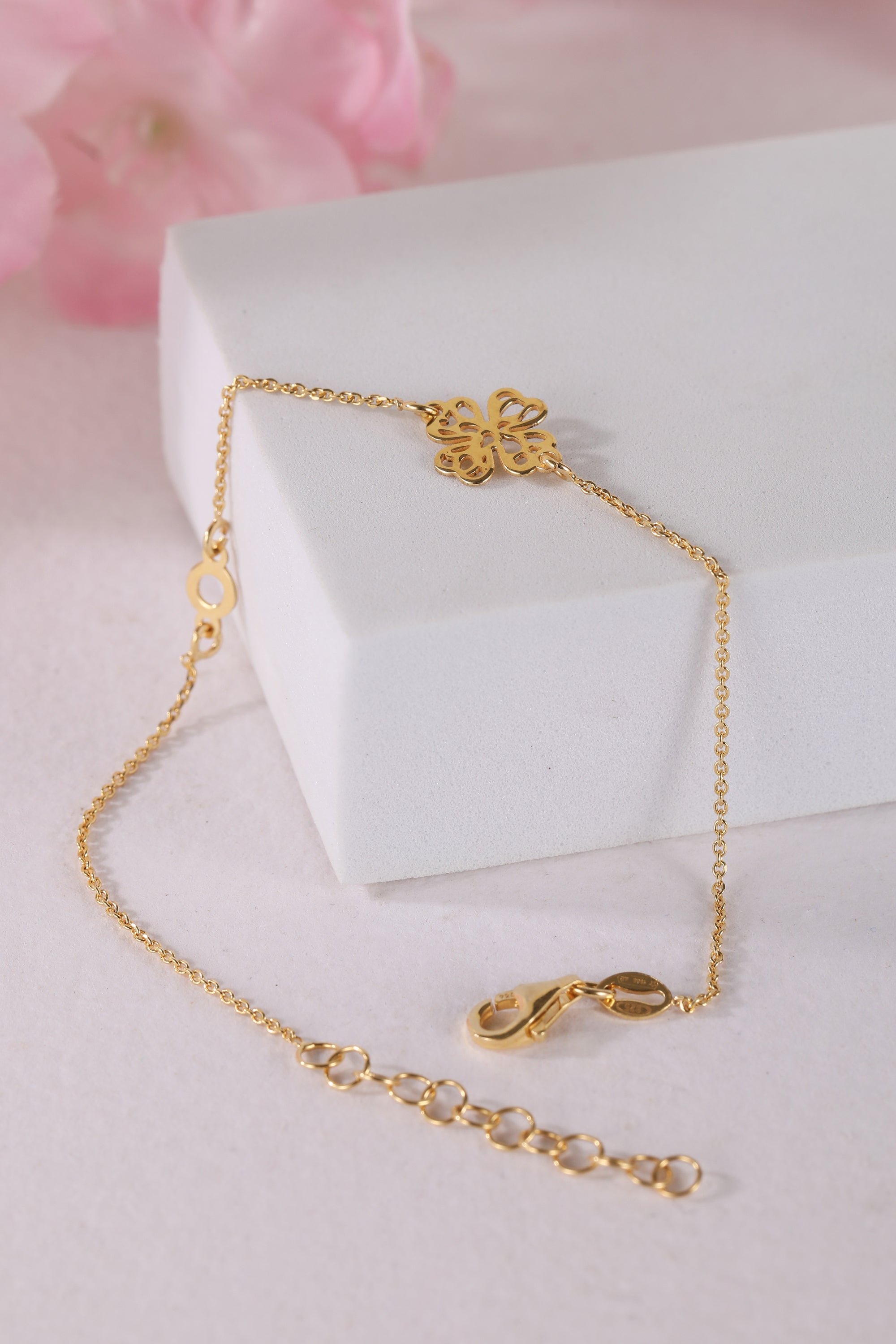 Autum Bloom Gold Bracelet