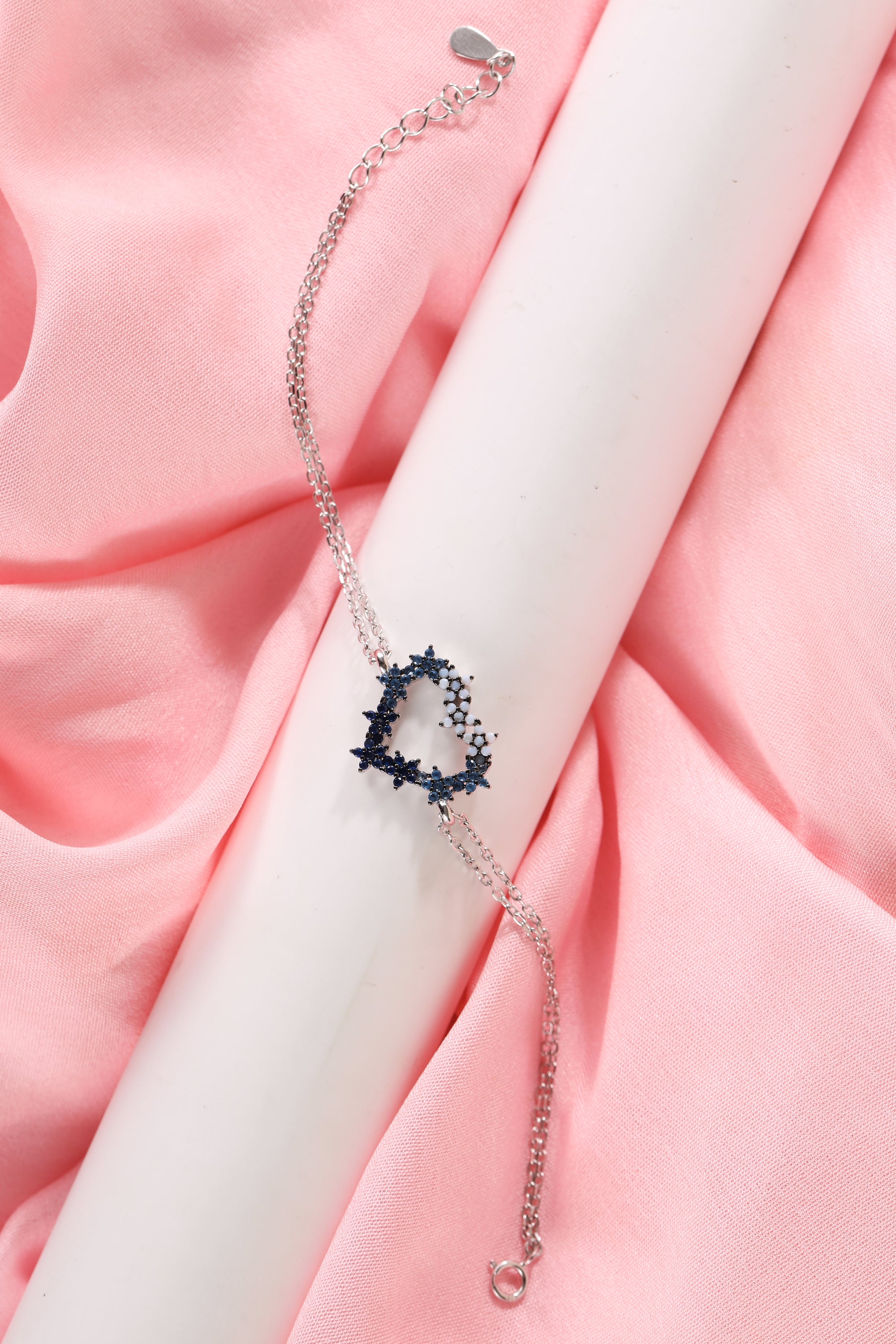 Sky-blue Sweetheart Bracelet