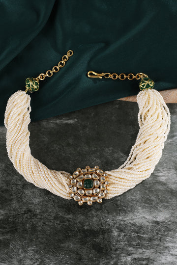 Muktaara- Pearl Choker Set