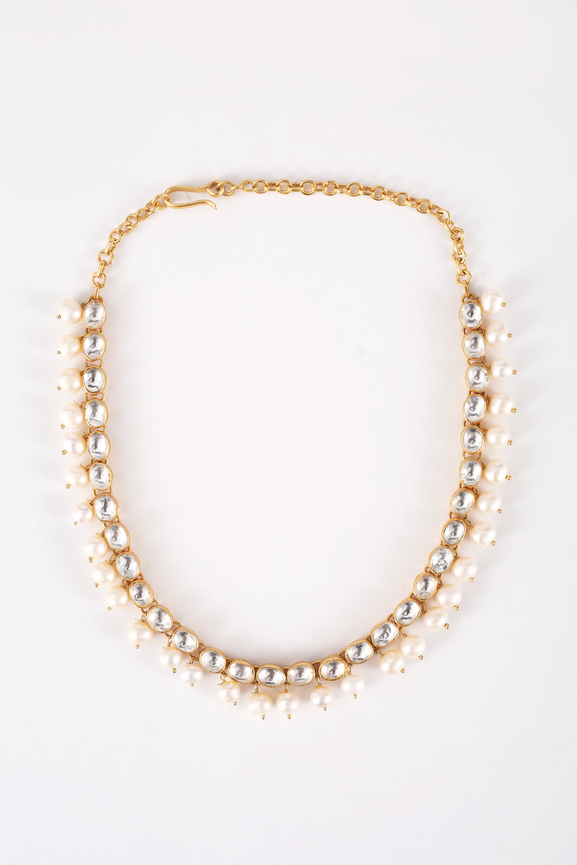 Reevati Gold Pearl necklace