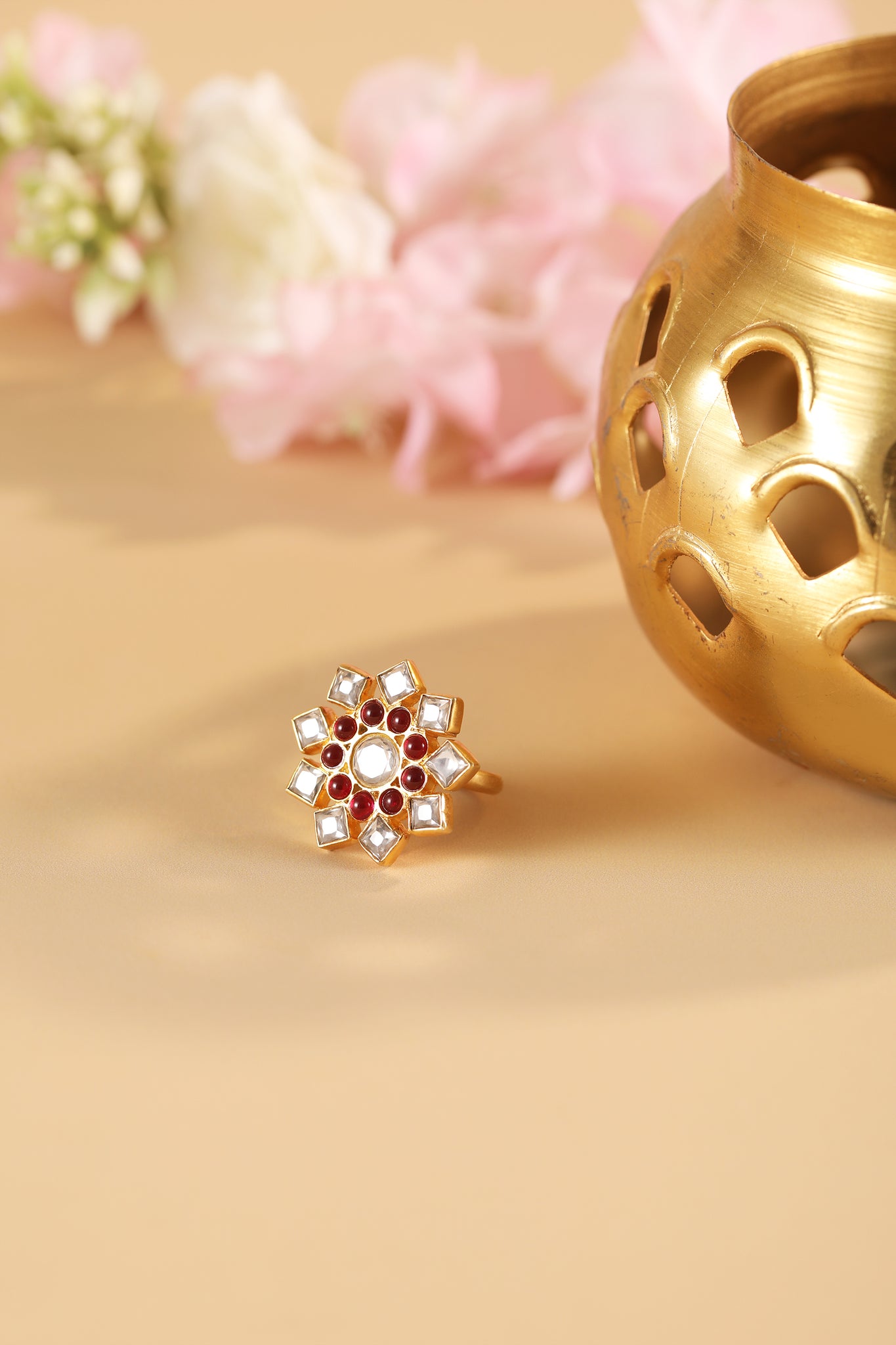 Tarika Flower Ring