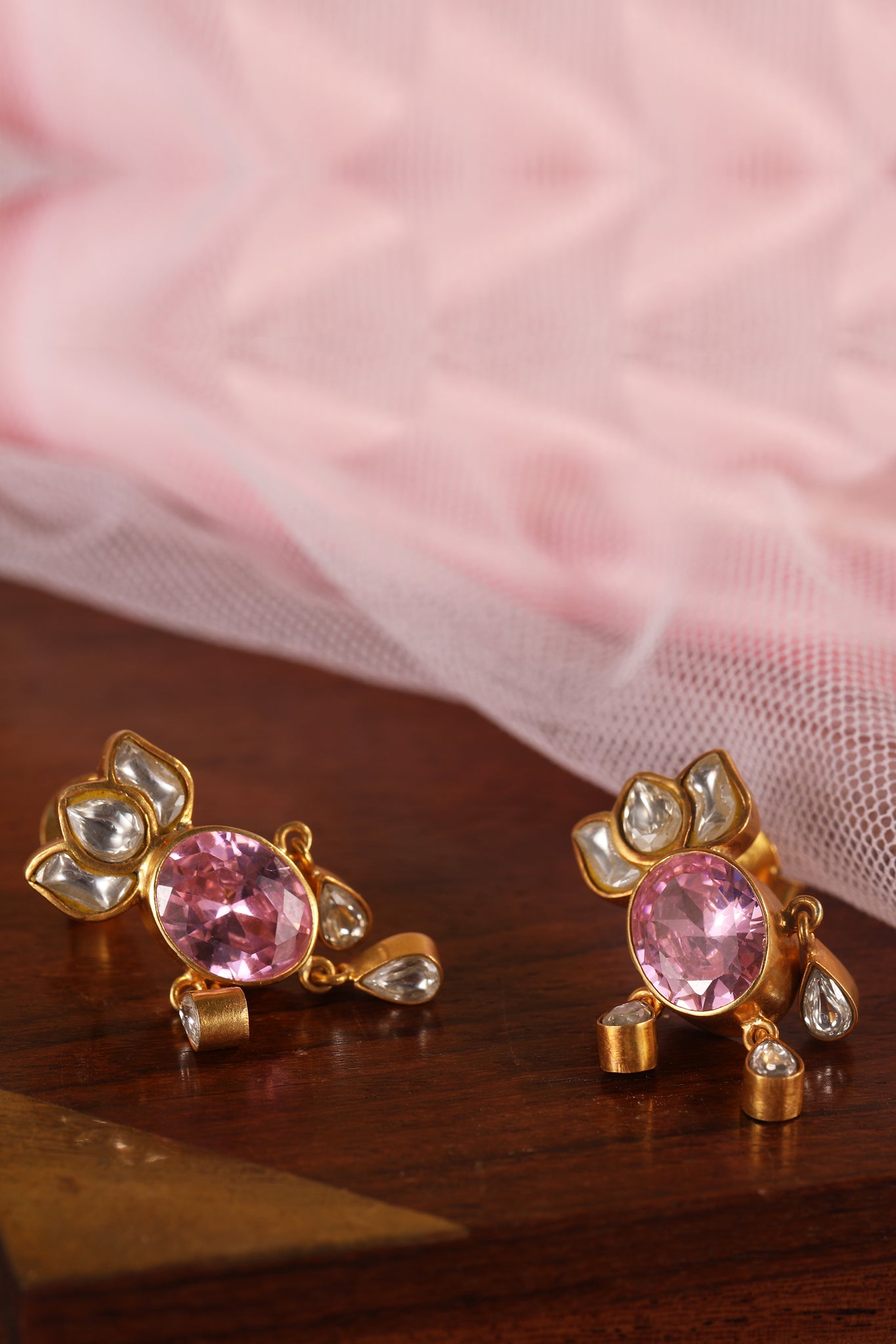 Myra Pink Earring