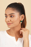 Parnika Green Stud earring