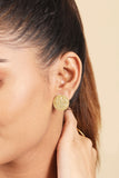 Laxmi Silver Coin Earring