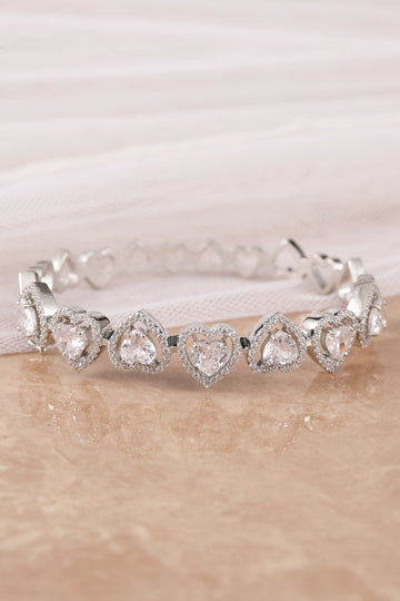 LoveLink Silver Openable Bracelet