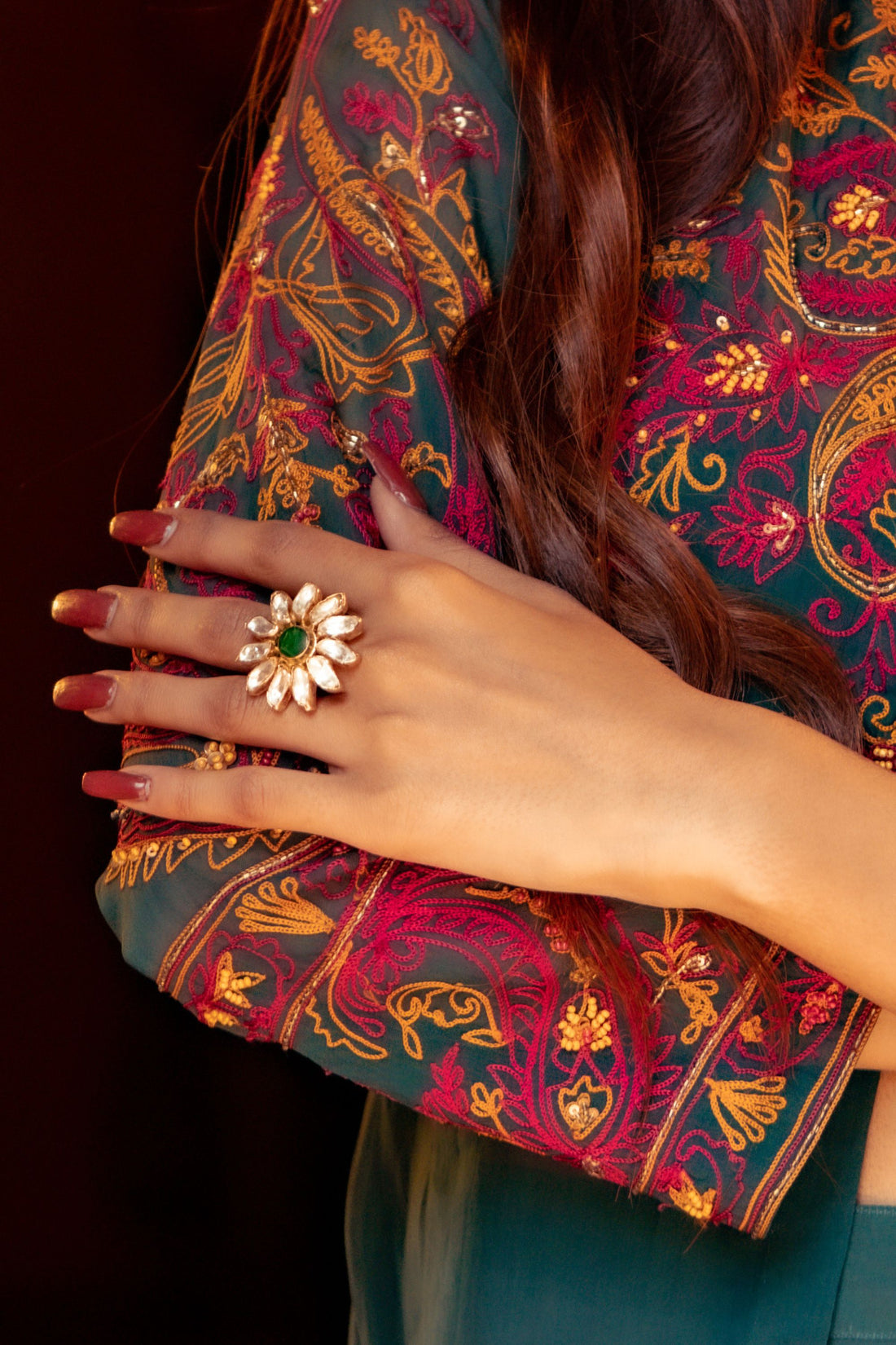 Phool- Handcrafted Ring