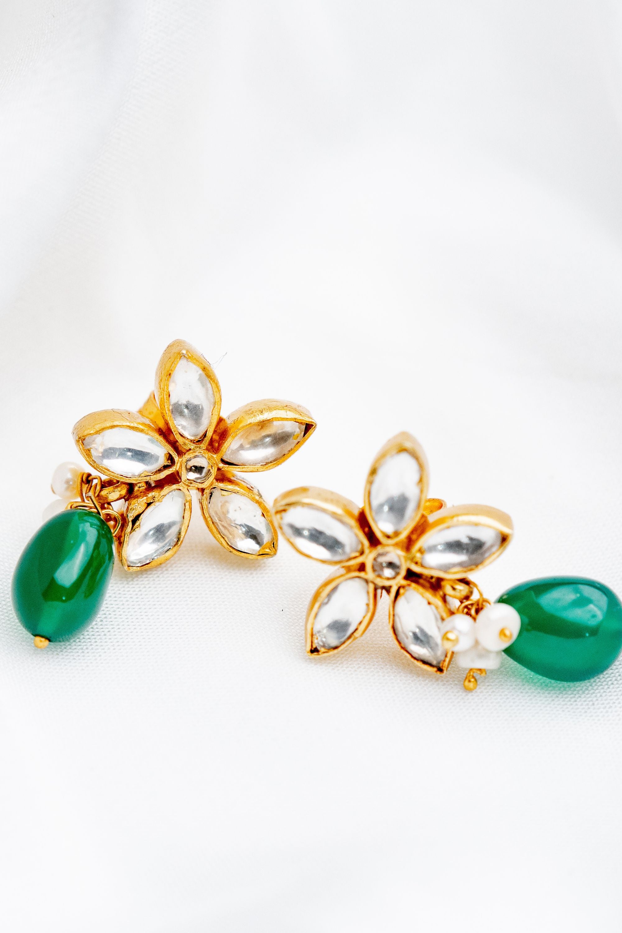 Kashvi- Handcrafted Flower Earring