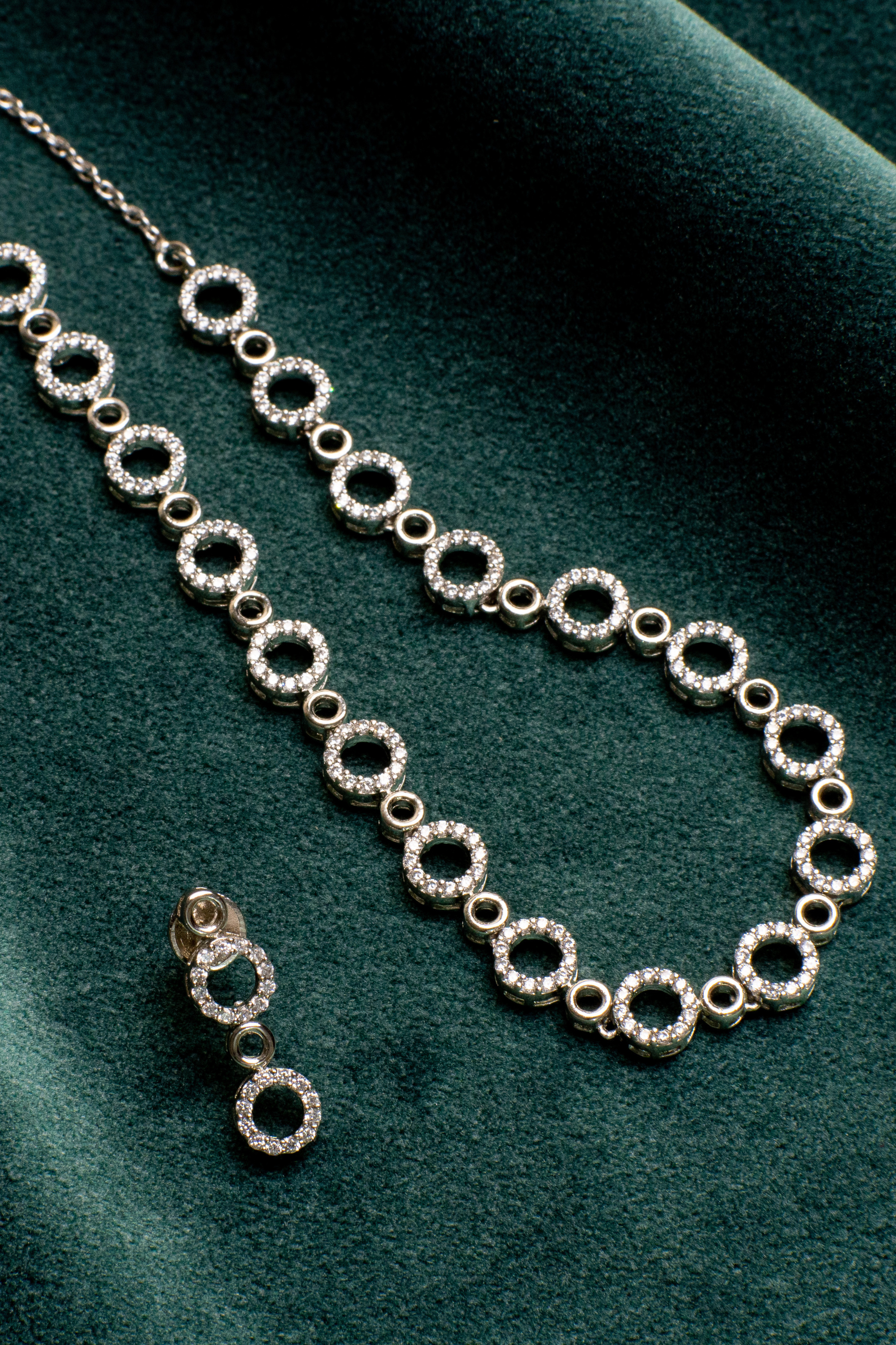 Aura Crystal Necklace Set