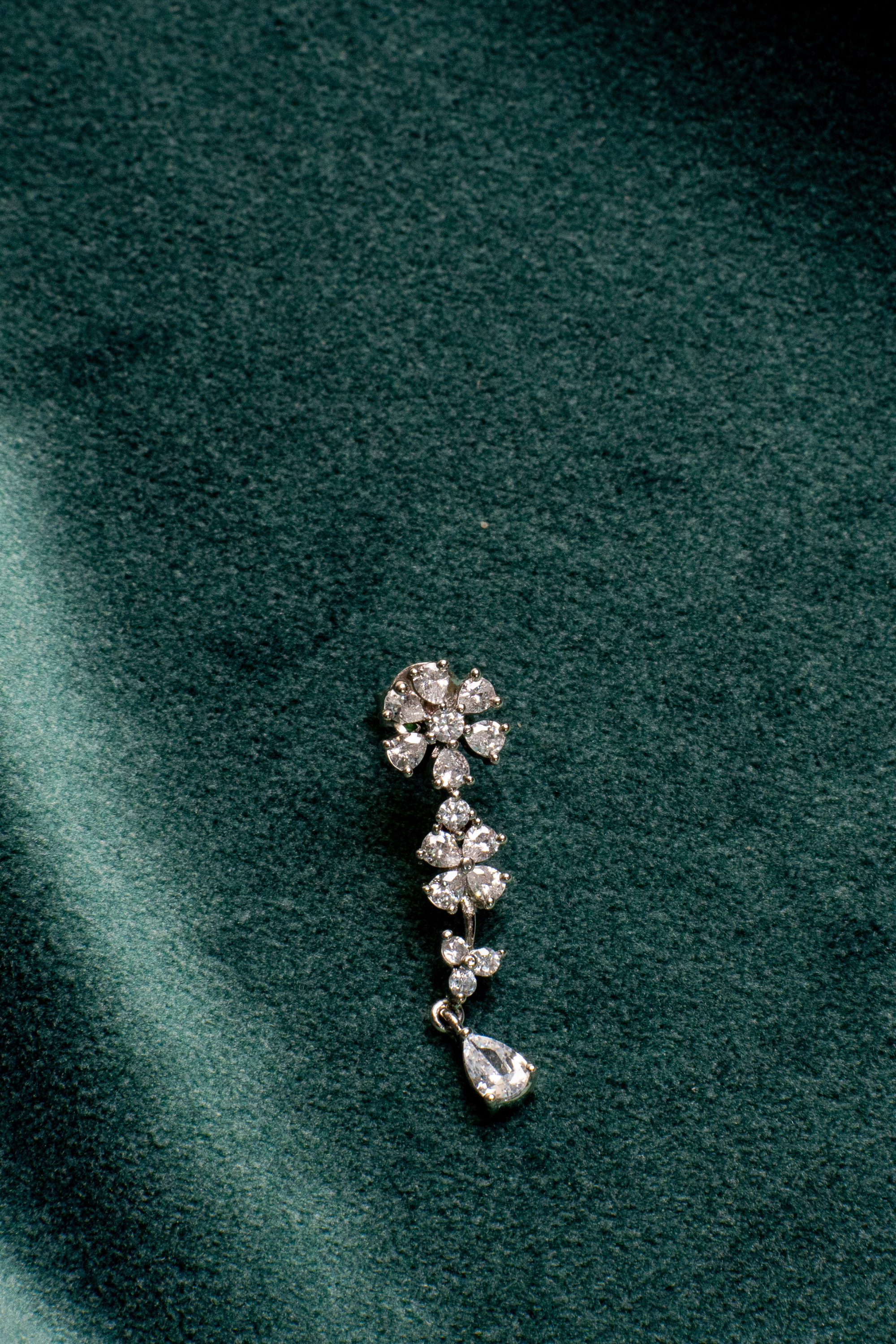 Floral Crystal Necklace